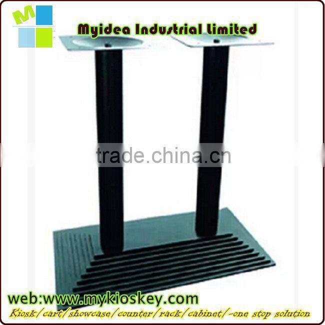 Adjustable Metal steel table legs /round furniture legs / chrome plated legs ISO9001:2008