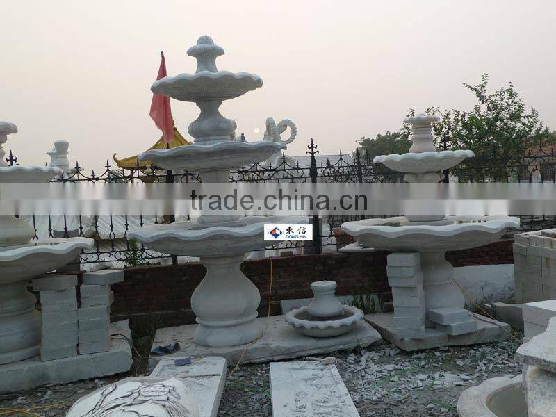 Granite Carved Outdoor Water Fountain