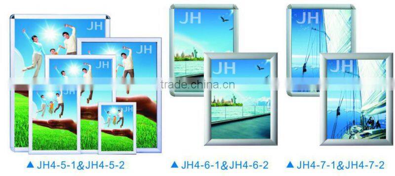 stock products 25mm round corner B1 snap frame
