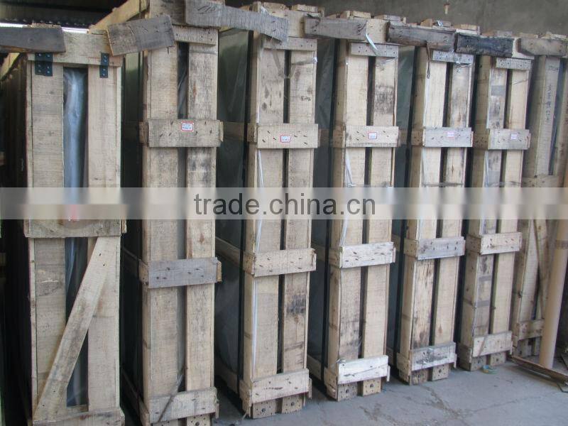 5mm ice crack acid etched decorative interior door glass