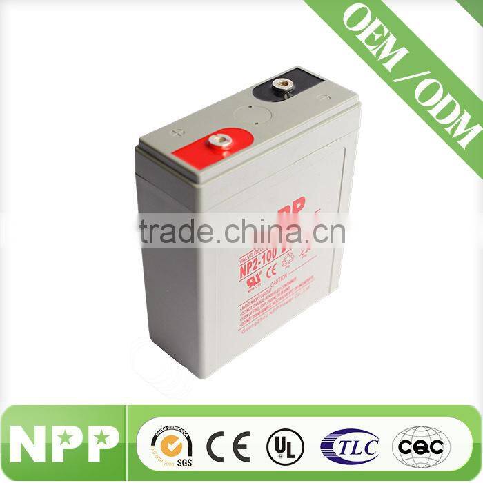 deep cycle inverter solar battery 2v 100ah