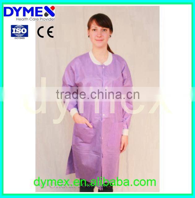 Disposable 3 Layer Disposable Lab Coats