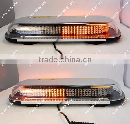 High-Intensity 336 LED Strobe Amber Emergency Warning Mini Strobe Light Bar with Magnetic Base