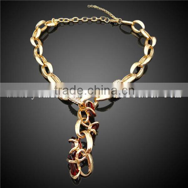 Fashion and costume jewelry ruby set in china