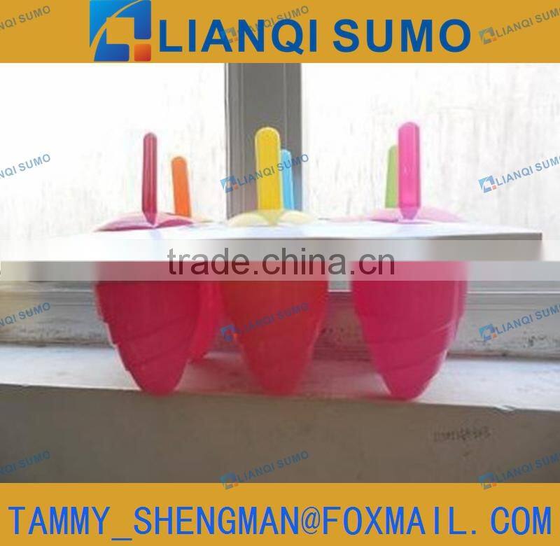 LFGB/FDA Food Grade plastic ice cream lolly mould