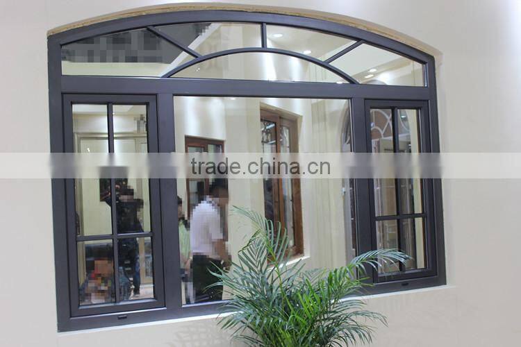 New style aluminum arc window design