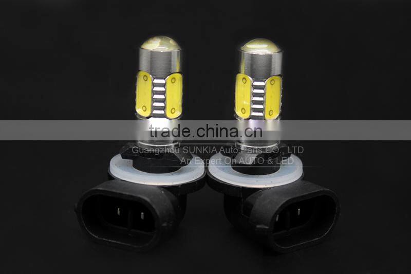 High Power Amber Yellow 881 LED Bulbs For Car Fog Lights or Driving