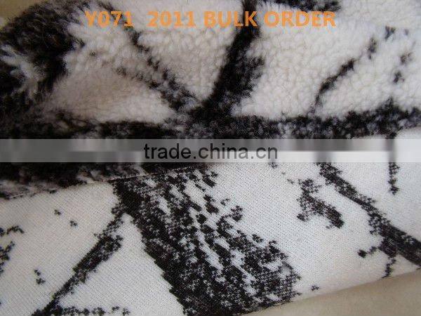 Jacquard Fake Sherpa Fabric