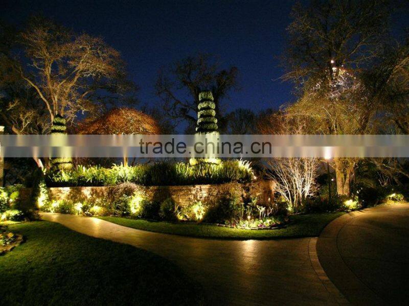 12W IP65 waterproof outdoor RGB LED garden light