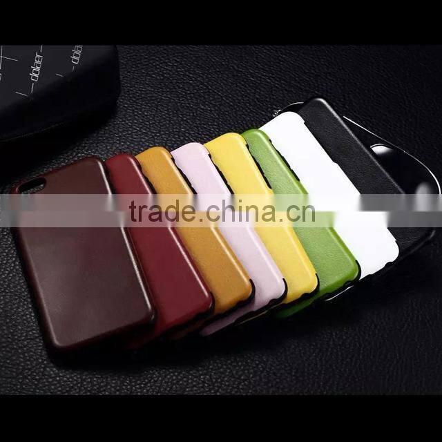 New Arrival Hot Selling OEM Mobile Phone Accessories For iPhone 6 Case Leather Luxury Back Cover