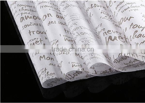 Advertising soft tissue wrapping paper branded