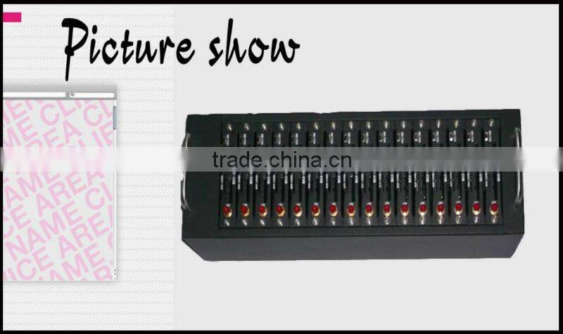 Rs232/USB gsm bulk sms modem 16 port with wavecom Q2406 newest module,mini gps gsm module