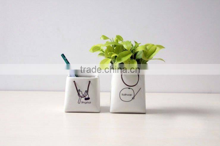 LF-591 Ceramic handbag Fashionable mini ceramic handbag