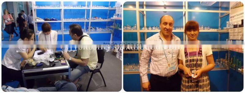 15ML/30ML/50ML white colored silvery plastic airless pump bottle MM201A