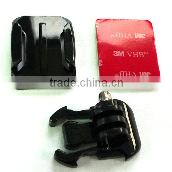 Grab Bag of Mounts Kit J-Hook Buckle Thumb Knob Pivot Arm Flat Curved Adhesive Mounts For GoPro Hero 2 3 3+ 4