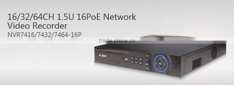 dahua nvr h.265 5mp 16ch 1080P H.264 NVR P2P ONVIF
