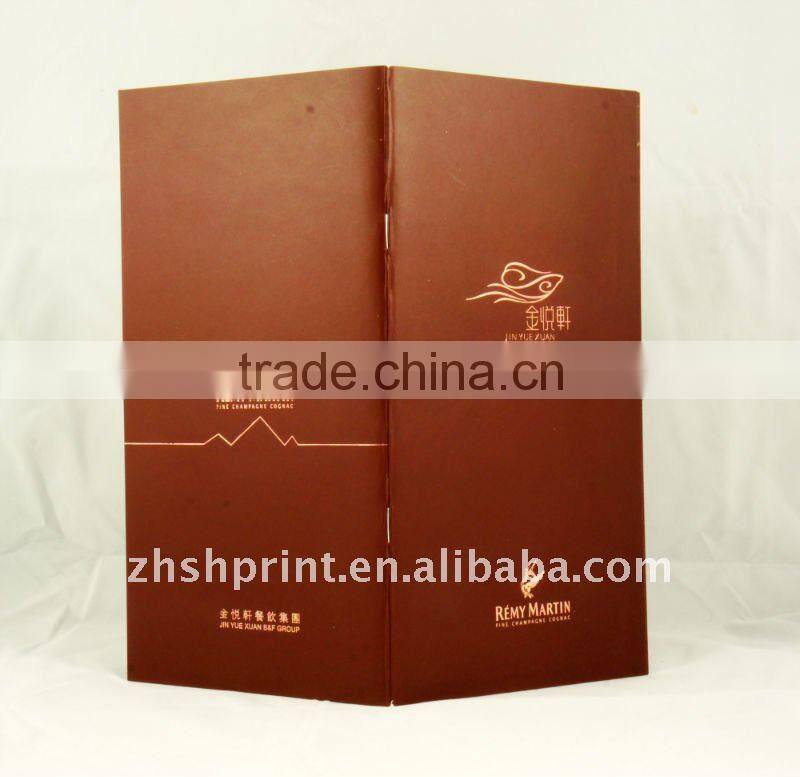 red wine menu printing service