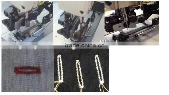 Dry-head high speed small flat bed stretch sewing interlock sewing machine