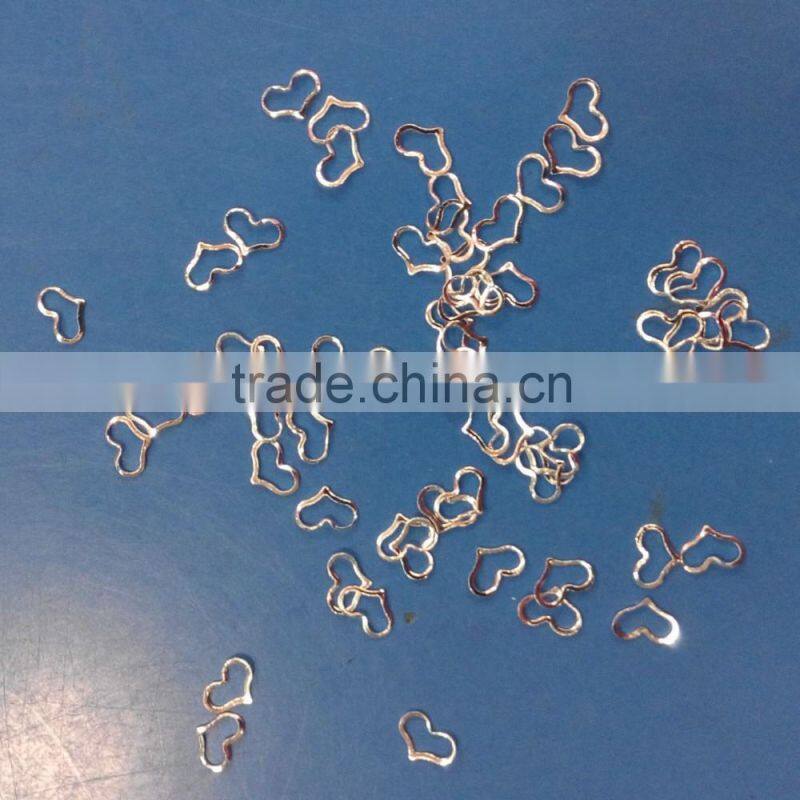 Hot Sell Mini Gold & Silver Nail Studs Arrow/heart/star/rhombus