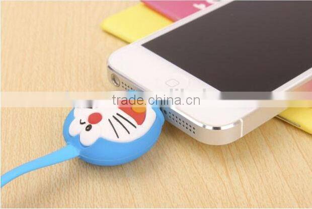 2015 Newest product factory price Led Cartoon Light USB Data Charge cable Cell Phone USB Cable for iPhone 5/5s/5c/6/plus