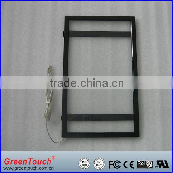 GreenTouch 32inch infrared touch screen frame ,ir screen touch display overlay kit