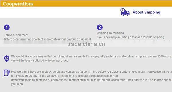 6 arms fabric shade living room pendant lighting indoor pendant lighting with crystal pendant