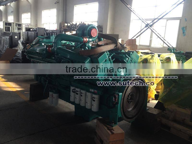 High quality 1500Kva diesel generator powered by Cummins KTA50-GS8 engine, Containerized type or Open type