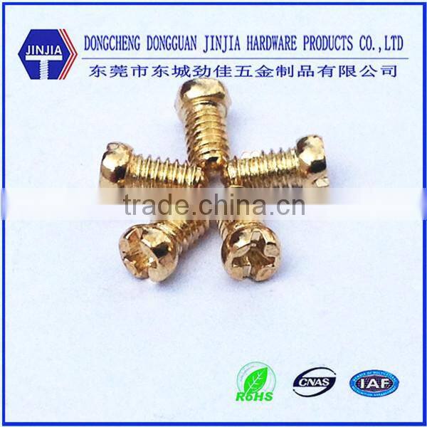 m4*6 phillips wafer head gear copper screws for electrical appliance