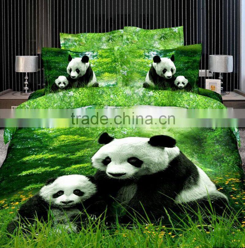 100% cotton latest design 3D duvet cover set
