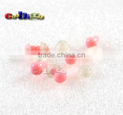 1/4''(7mm) Plastic Safety Lovely BabyPink Eyes Buttons DIY Accessories For Teddy Bear Toys Dolls #FLN011