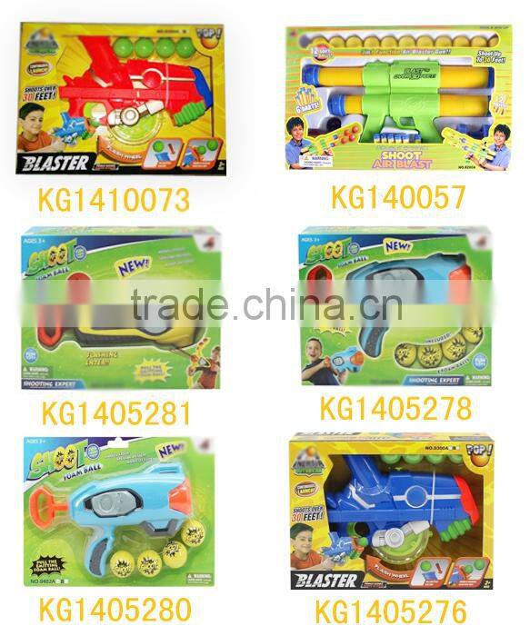 Outdoor play set hot product EVA ball Space Gun outdoor boy toy for wholesale
