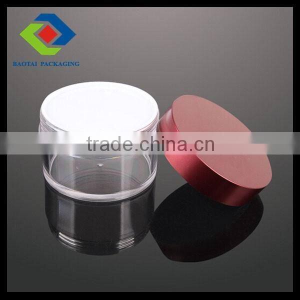 15g 30g 50g plastic clear cream foundation jar