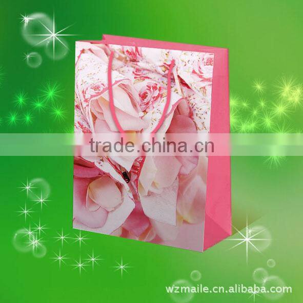 Shopping Paper Bag With Recycled Paper