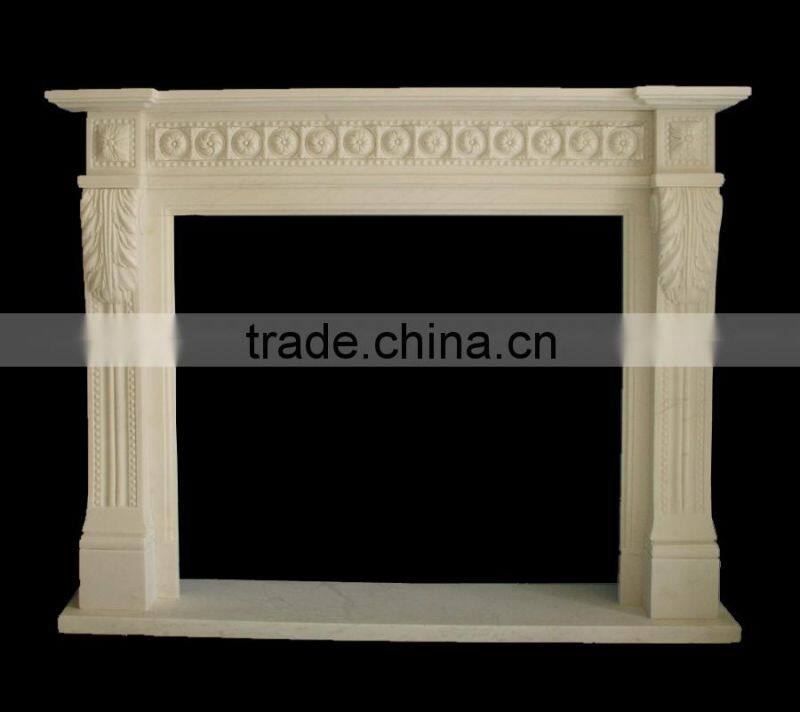 indoor freestanding fireplace mantel