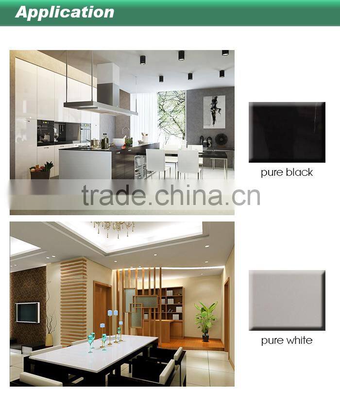 Factory Supply Crema Nacar Crystallized Glass Panel