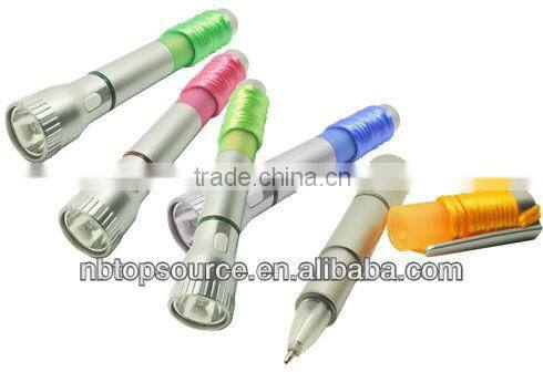 Promotional Liquid Light Ball Pen light pen
