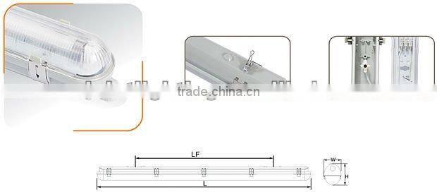 IP65 Waterproof Fluorescent Lamp T5 1*14w