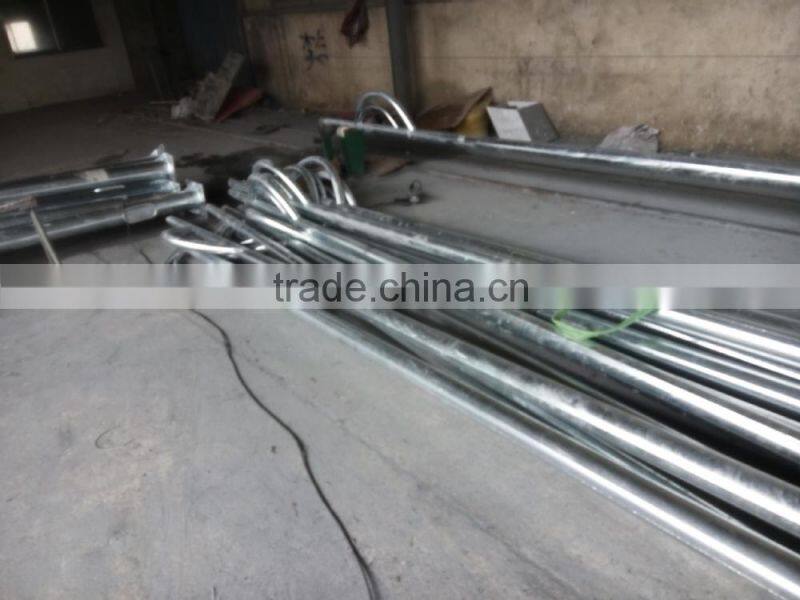 6m single arm street light pole