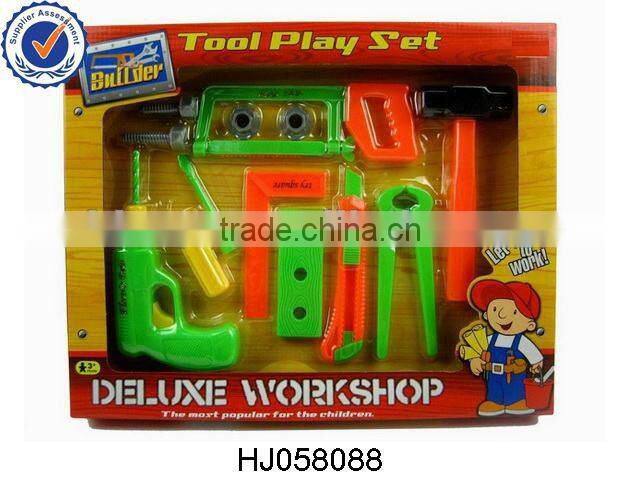 Kids Plastic Tool Play Set, Workshop Toys tool