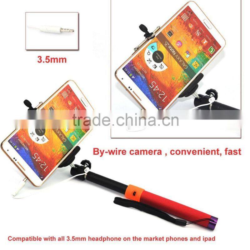 Cable take pole stick pole for Hero action camera