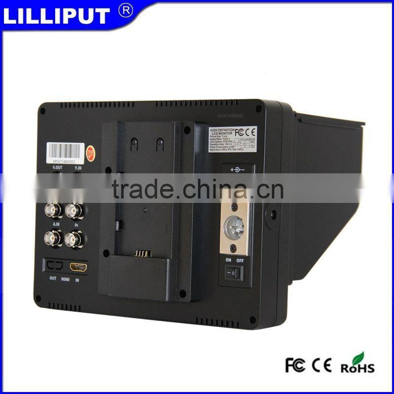 wireless hdmi monitor 1080p 7 inch lcd monitor with hdmi interface screen