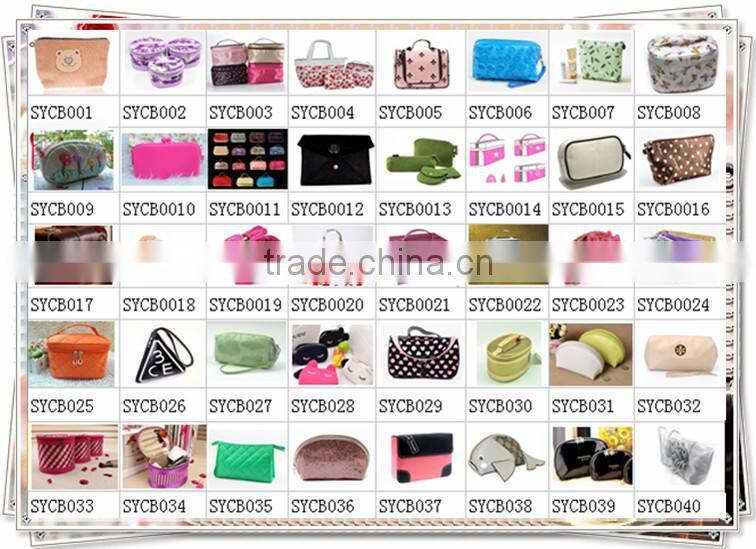 2015 New TOKYO pvc cosmetic bag clear cosmetic bag
