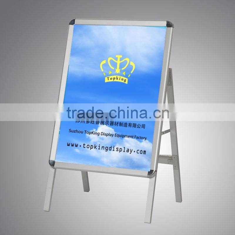 Outdoor Foldable double sided A frame advertising board, advertising sign