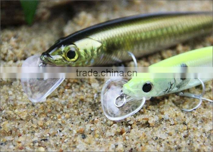 3D Eyes And VMC Hooks Fishing Lure Hard Plastic Fishing Lure