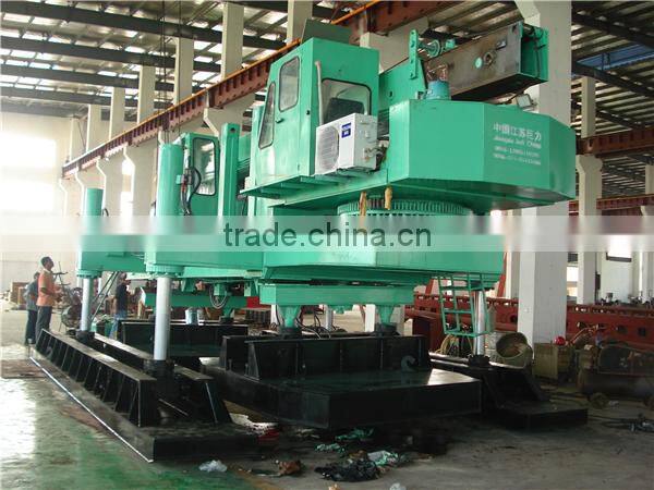 New Hydraulic Slient Press Pile Driver Type ZYS240 B-B Hydraulic Static Pile Driver for sale