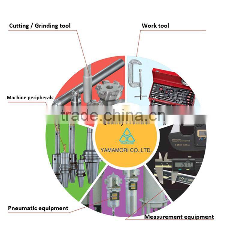 Easy to use and Durable side & face milling cutter with multiple functions made in Japan