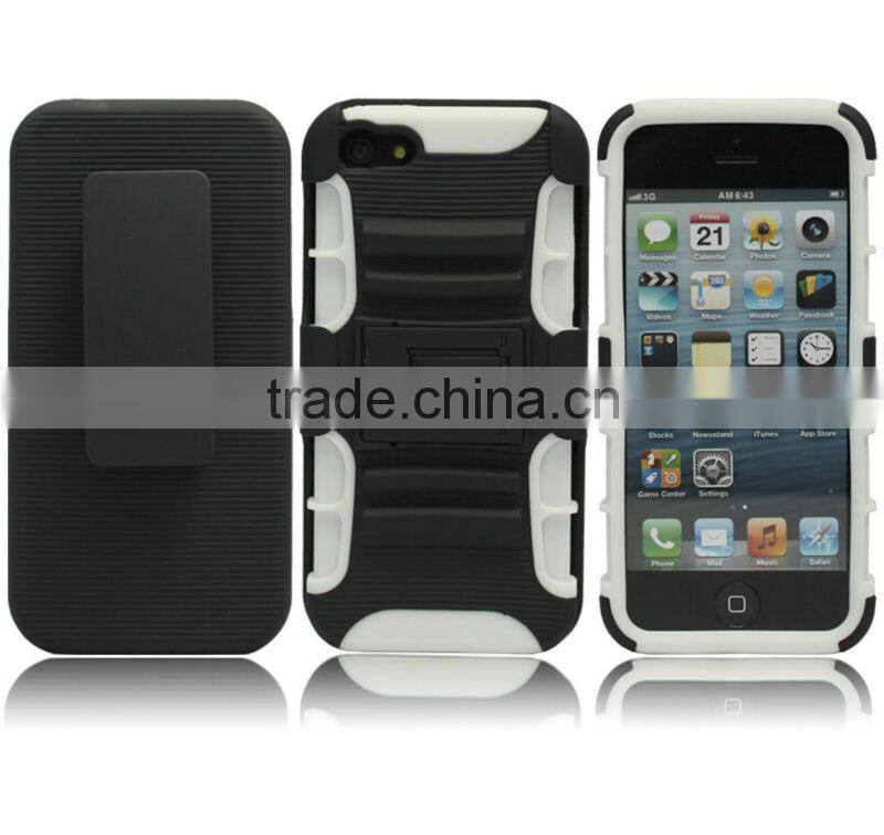 New Antishock Belt Clip Holster Case For iPhone 5