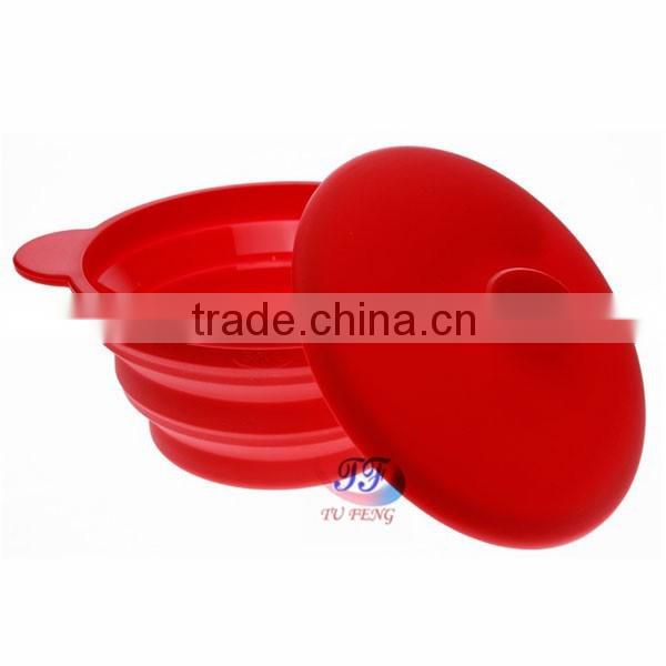 Dongguan silicone gift bento case food grade silicone food container