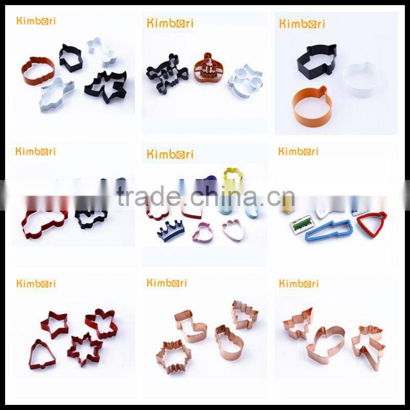 LFGB/FDA Food Grade Hot Sale New Design PP Dinosaur 3D Cookie Cutter