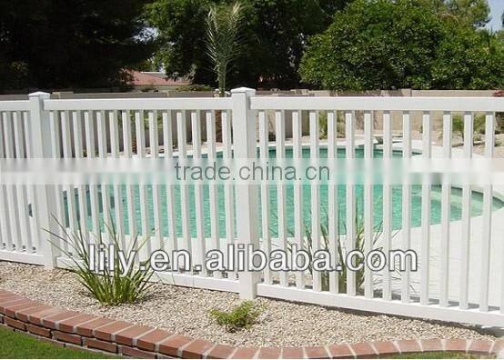 popular style pvc picket fencing